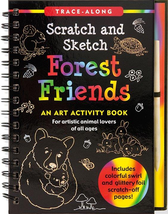 Peter Pauper Scratch & Sketch Forest