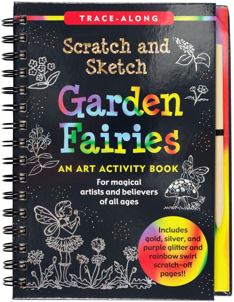 Peter Pauper Scratch & Sketch Garden