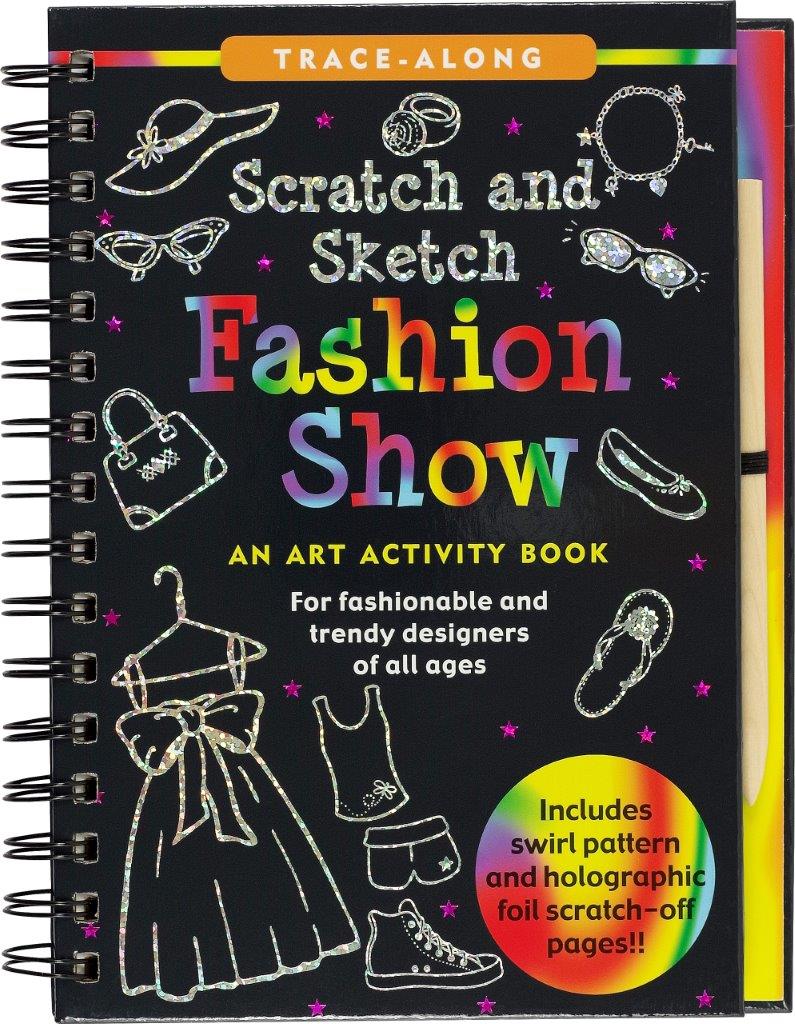 Peter Pauper Scratch & Sketch Fashion
