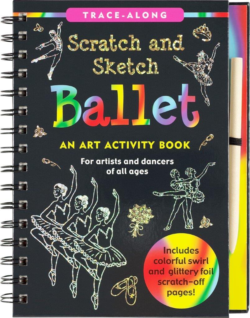Peter Pauper Scratch & Sketch Ballet Tal