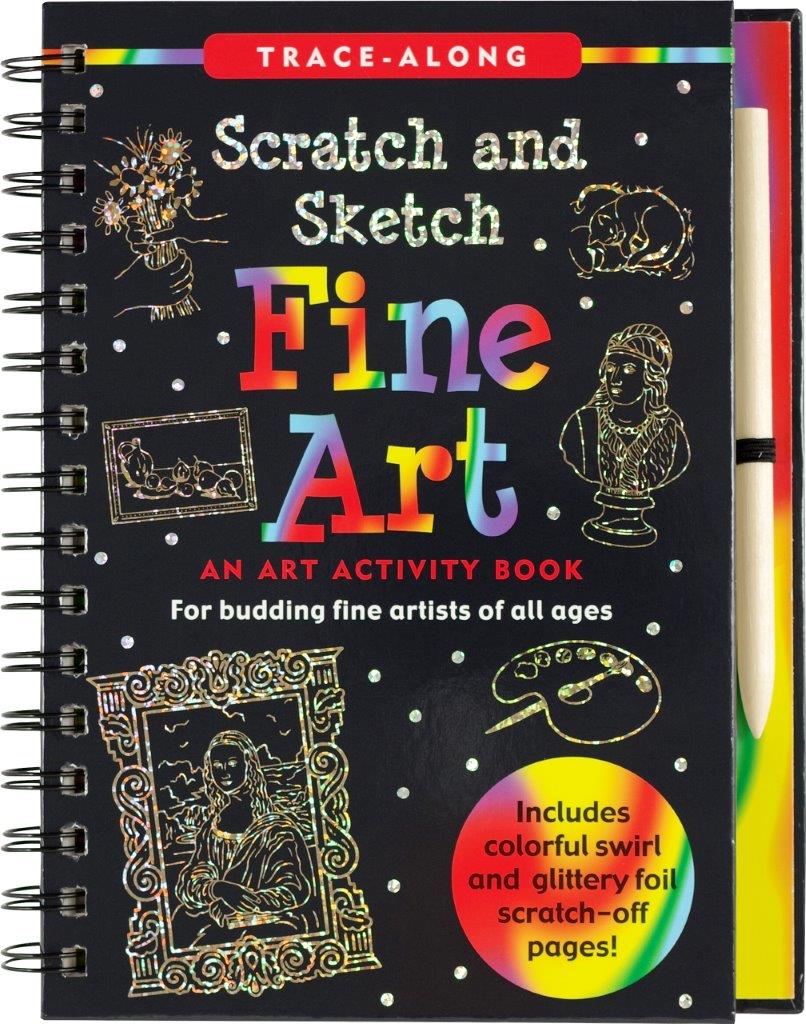 Peter Pauper Scratch & Sketch Fine Art Tal