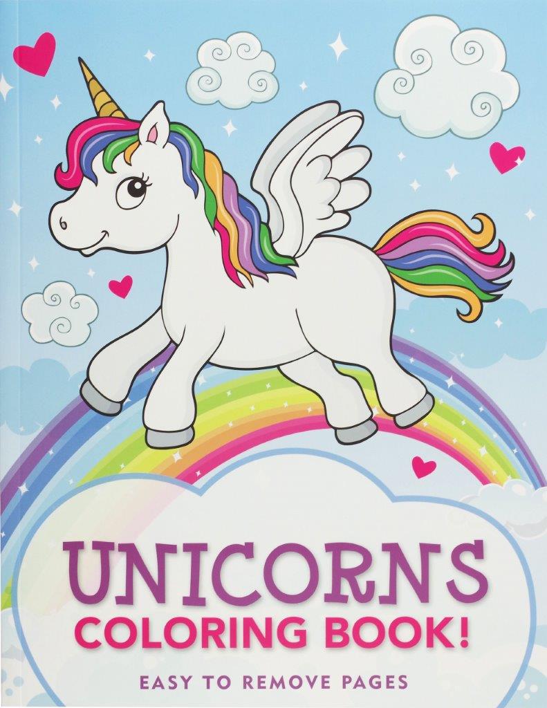 Peter Pauper Unicorns Coloring Book