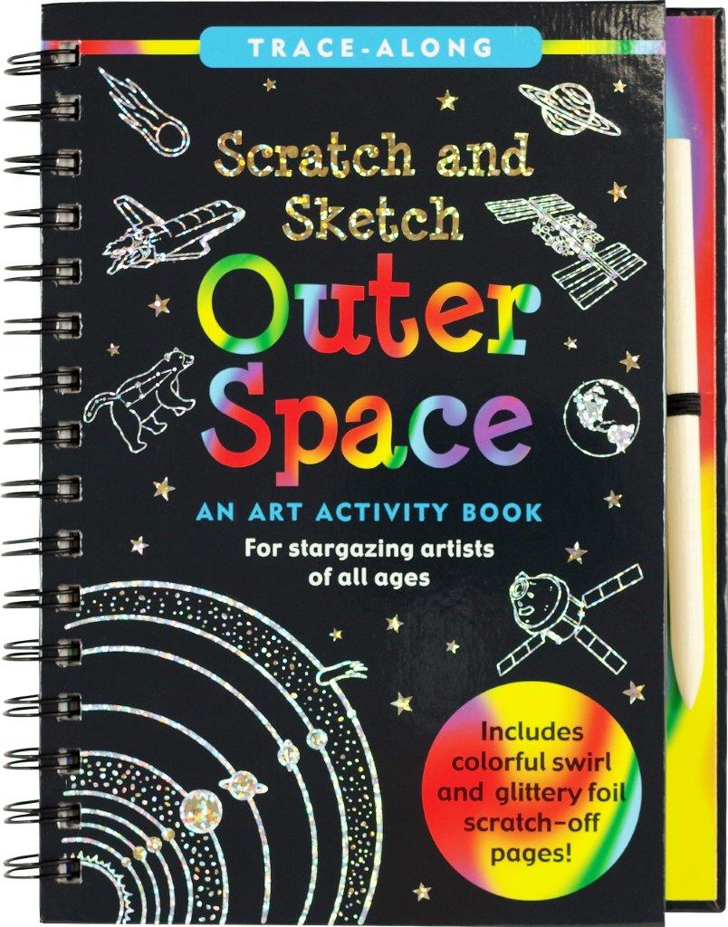 Peter Pauper Scratch & Sketch Outer Space