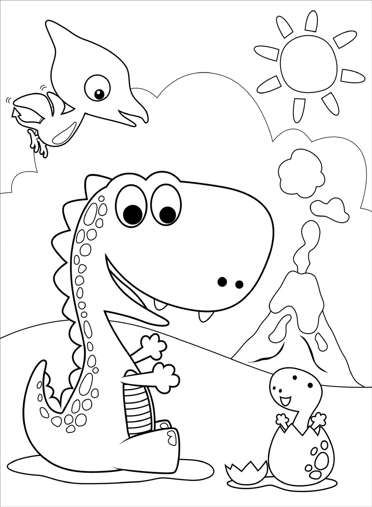 Peter Pauper Dinosaurs Coloring Book