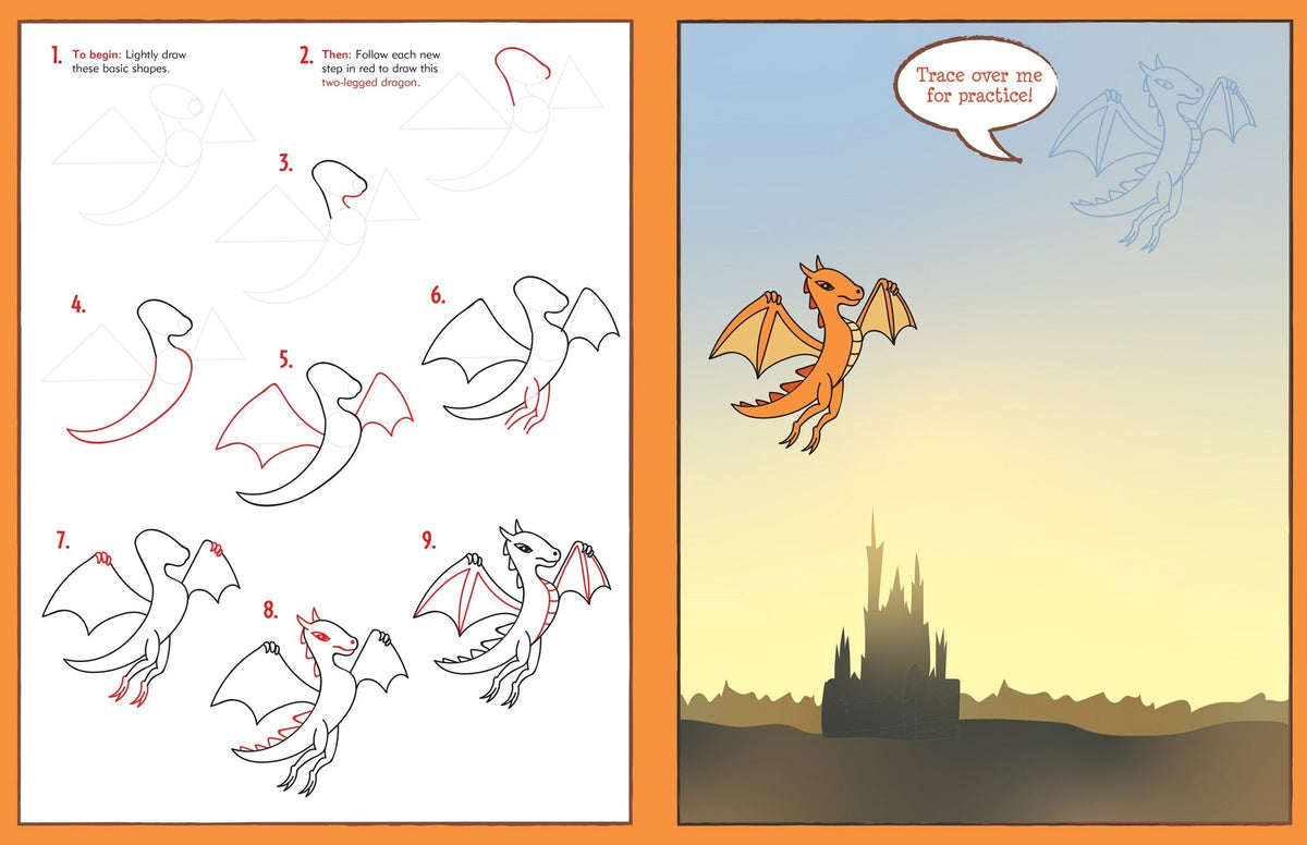 Learn to Draw... Dragons! (Peter Pauper Press)