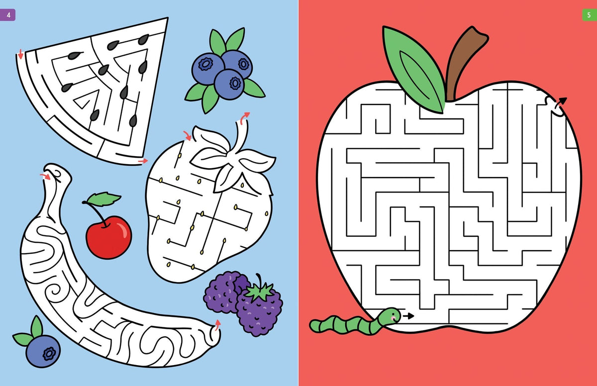 Peter Pauper Challenging Mazes for Clever Kids