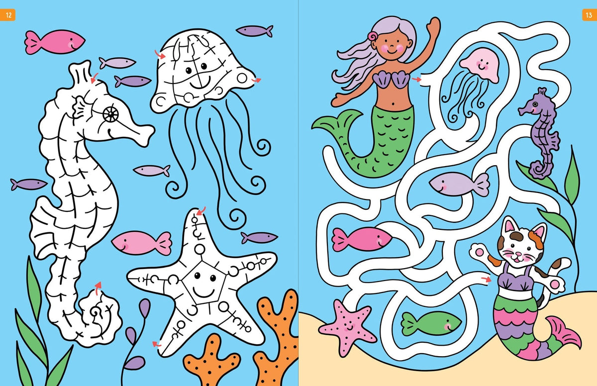 Peter Pauper Challenging Mazes for Clever Kids