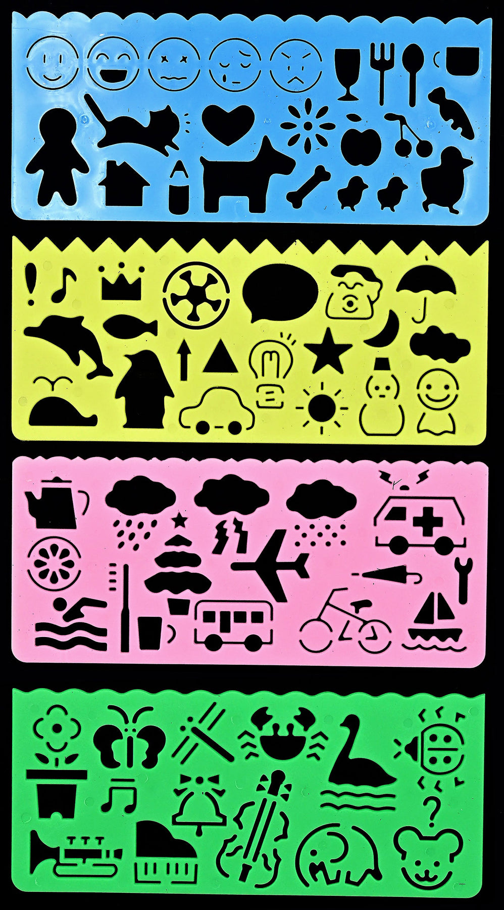 Deluxe Scratch and Sketch Kit (50 Assorted Sheets with Bonus Stencils) (Peter Pauper Press)