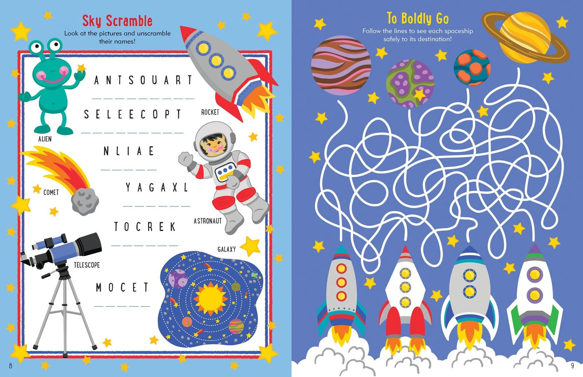 Peter Pauper Outer Space Activity Book