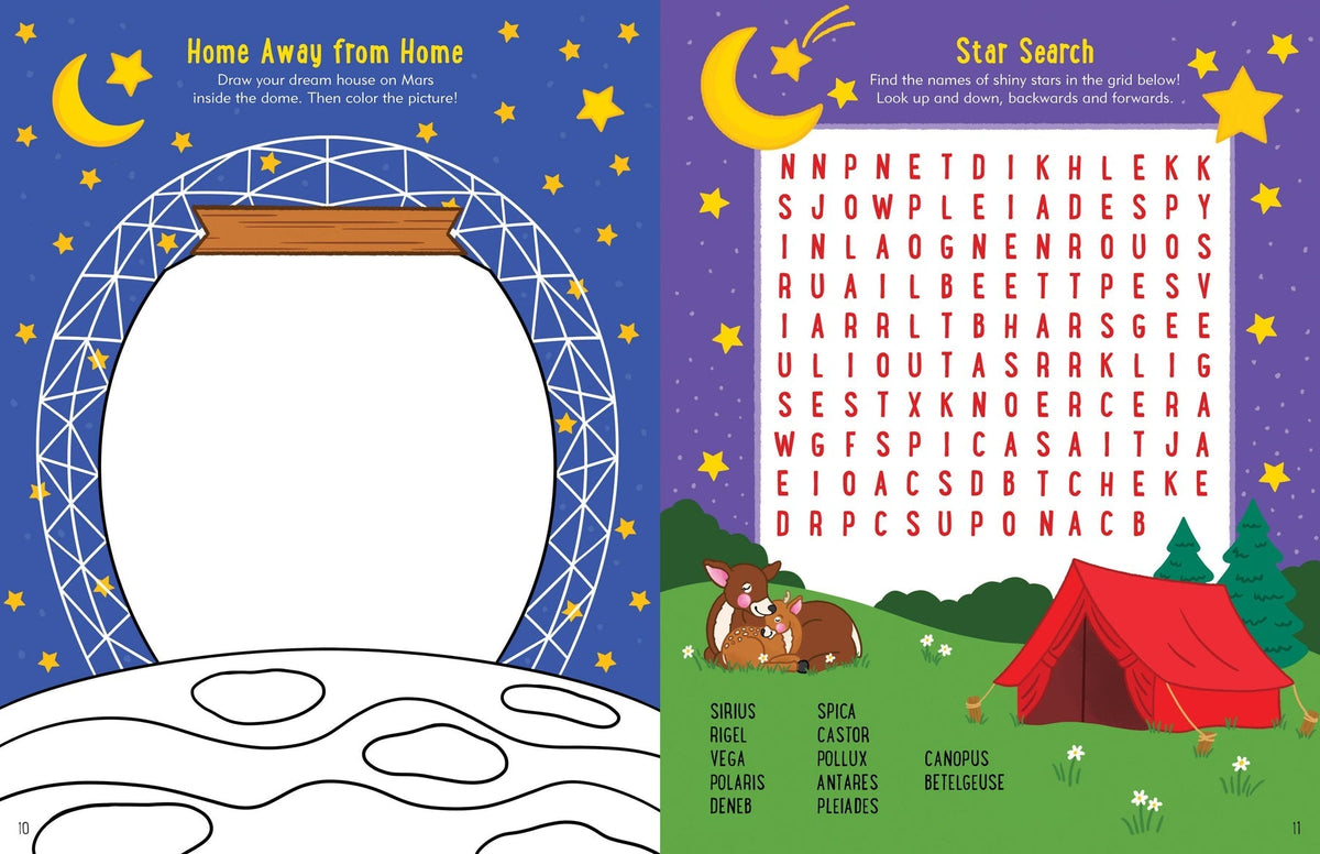 Peter Pauper Outer Space Activity Book