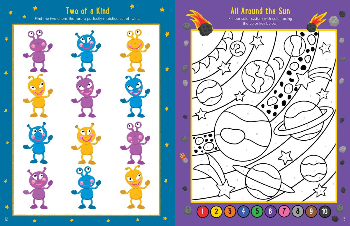 Peter Pauper Outer Space Activity Book