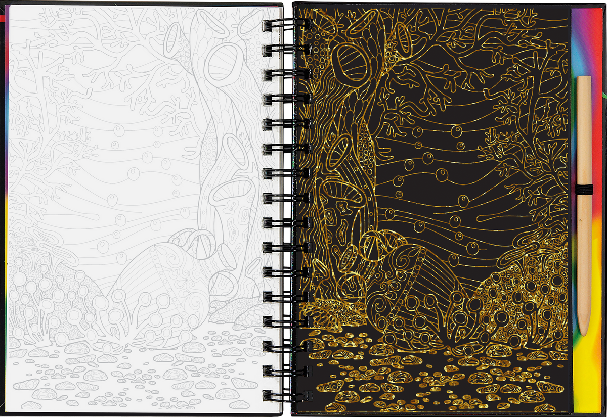 Scratch & Sketch: Extreme! Undersea World (peter Pauper Press)