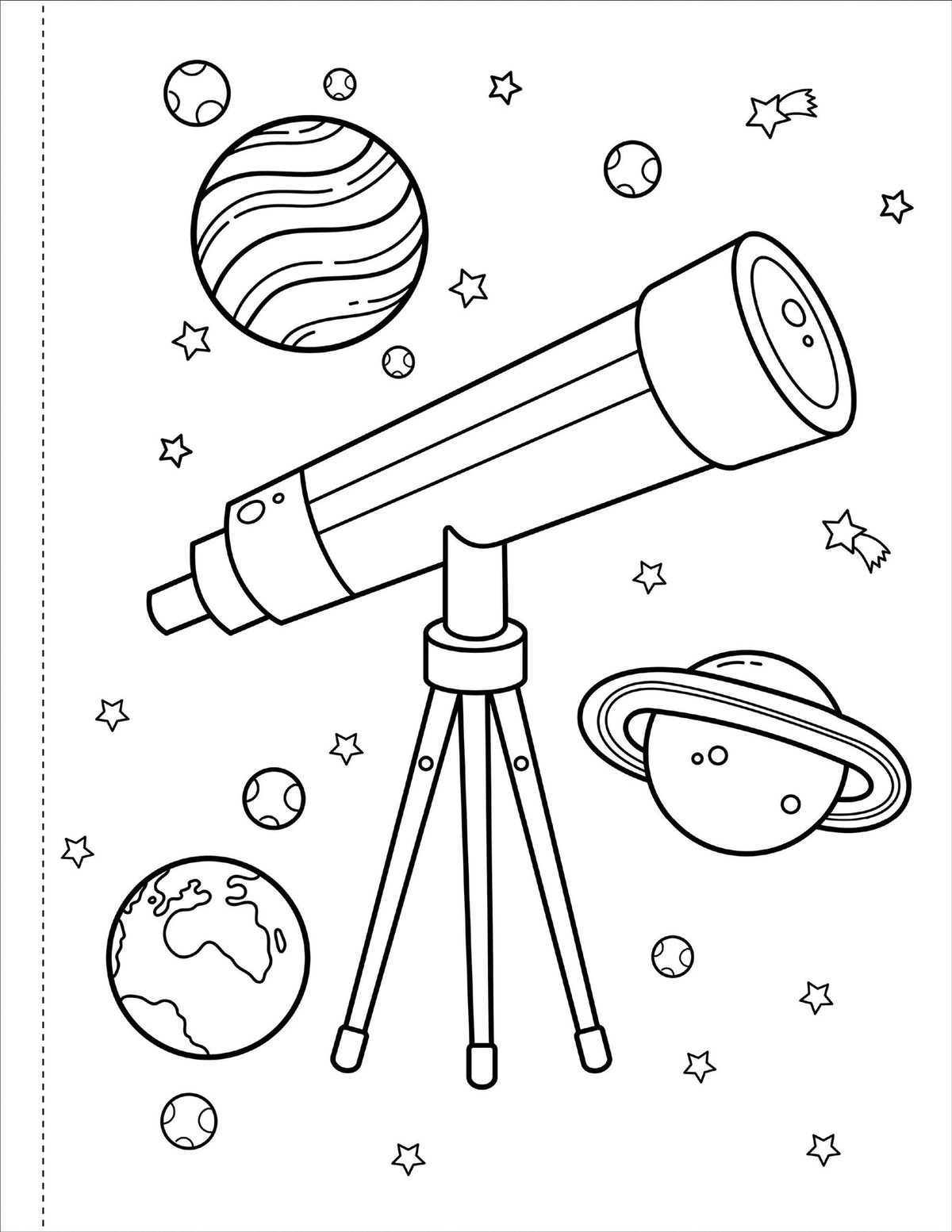 Peter Pauper Solar System Colouring Book