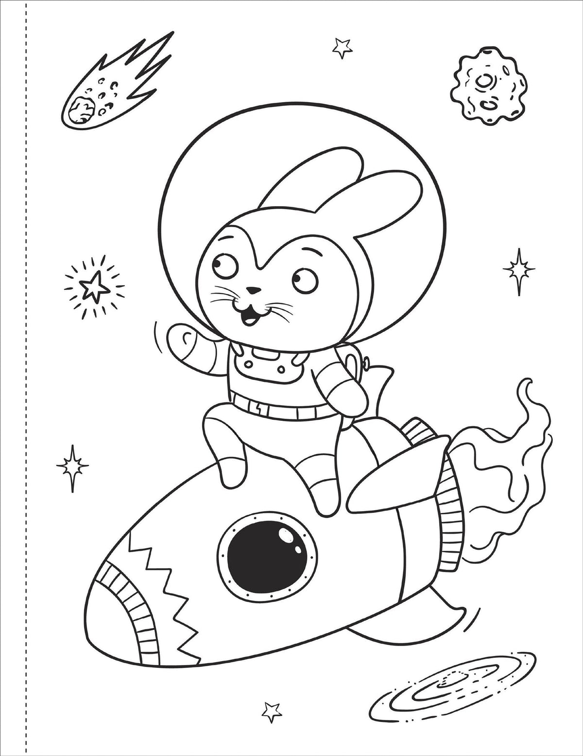Peter Pauper Solar System Colouring Book