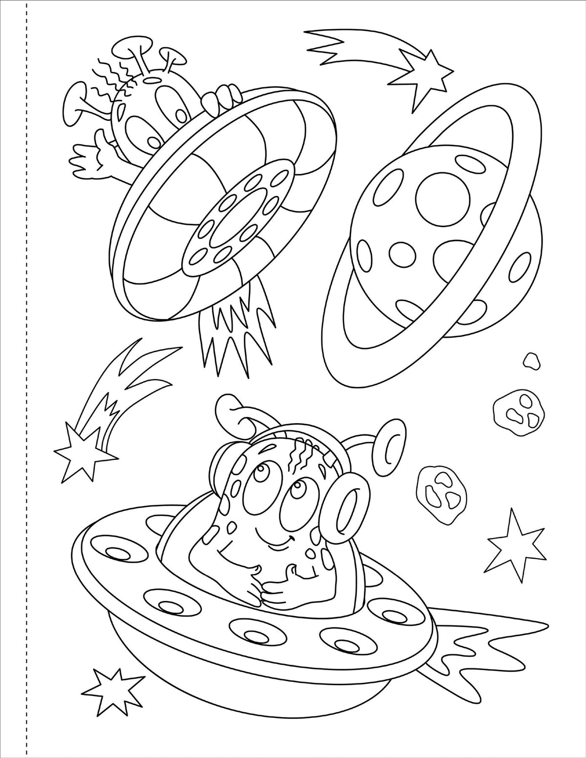 Peter Pauper Solar System Colouring Book