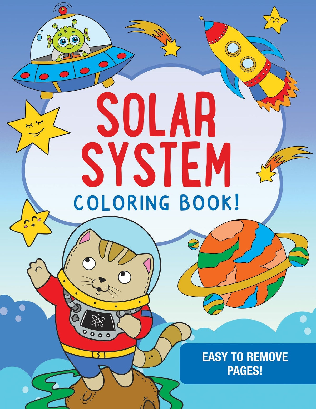 Peter Pauper Solar System Colouring Book