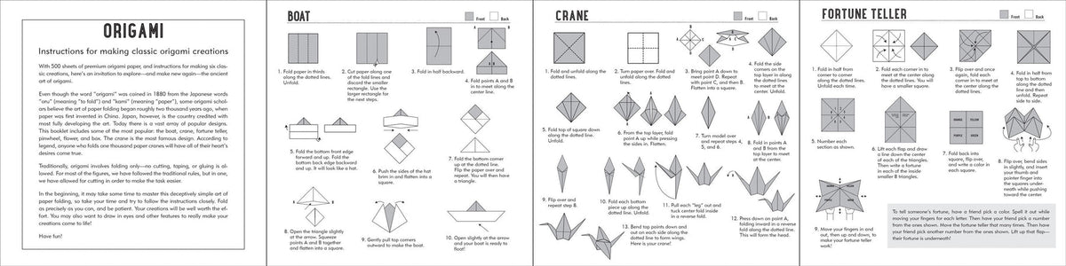 Peter Pauper Origami Paper Washi Patters