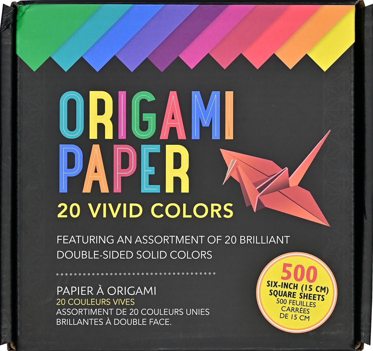 Peter Pauper Origami Paper 20 Vivid Colors