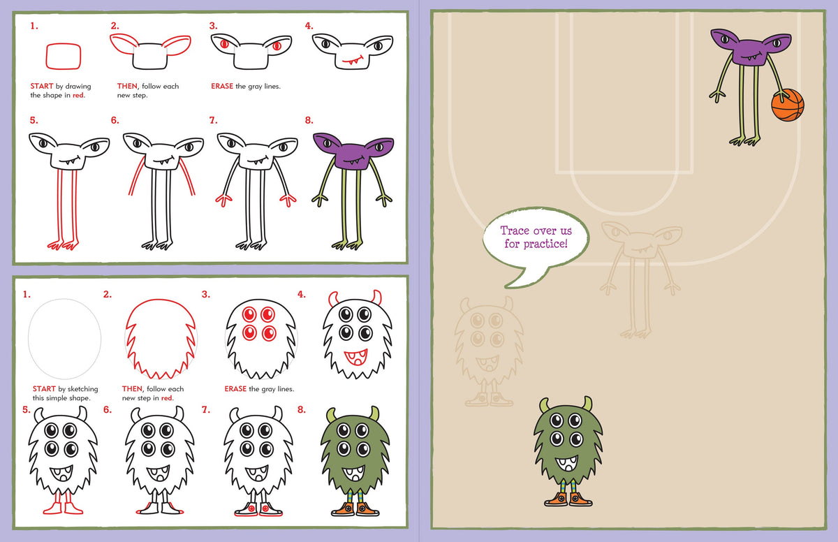 Learn to Draw... Monsters! (Peter Pauper Press)