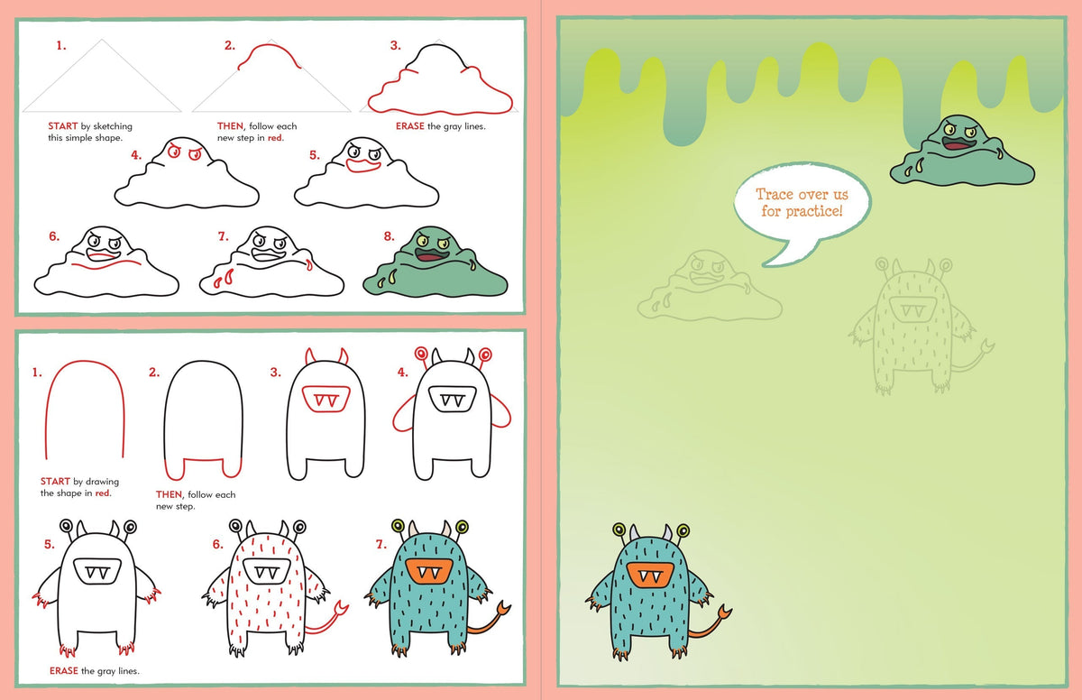 Learn to Draw... Monsters! (Peter Pauper Press)