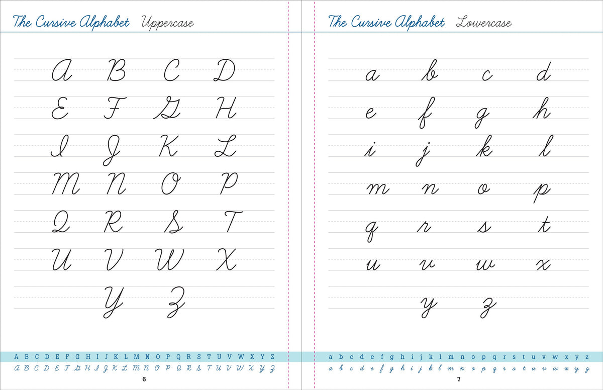Peter Pauper Cursive Handwriting Workbook for Teens and Young Adults