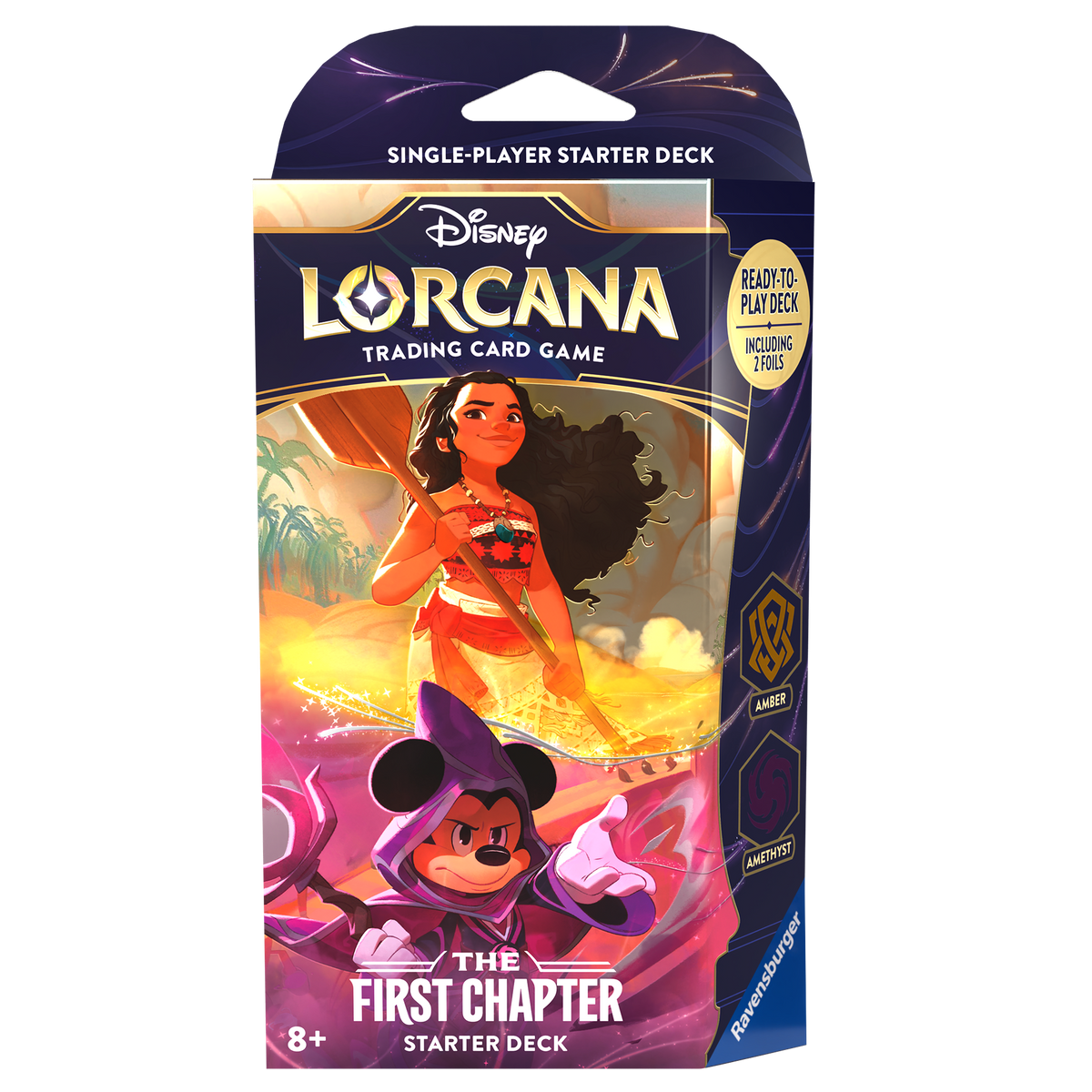 Disney Lorcana TCG: The First Chapter - Starter Deck (Amber &amp; Amethyst)