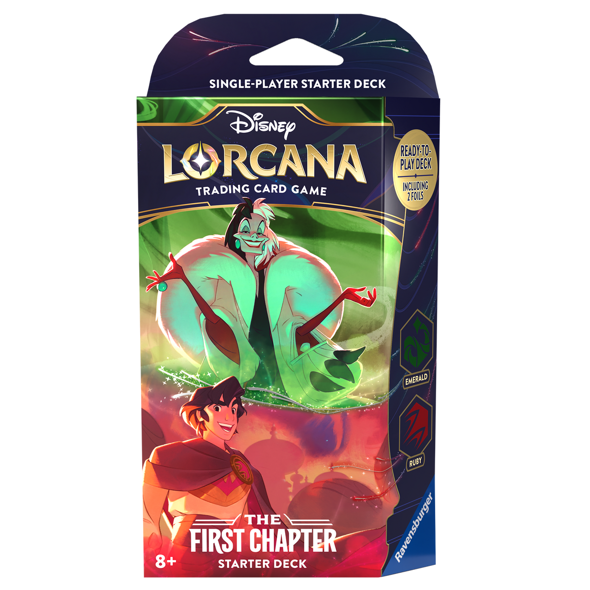 Disney Lorcana TCG: The First Chapter - Starter Deck (Emerald & Ruby)