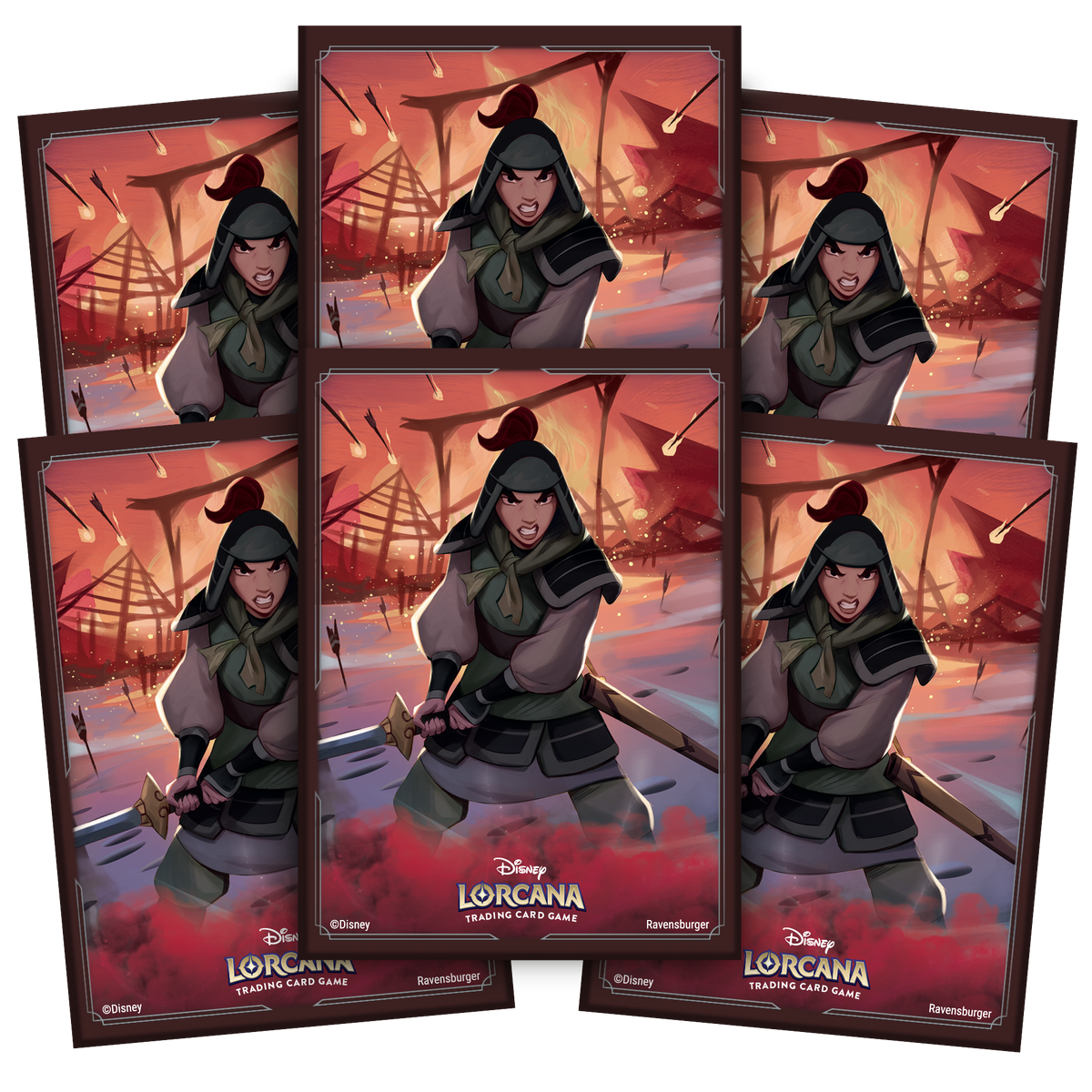 Disney Lorcana TCG: Card Sleeves - Mulan