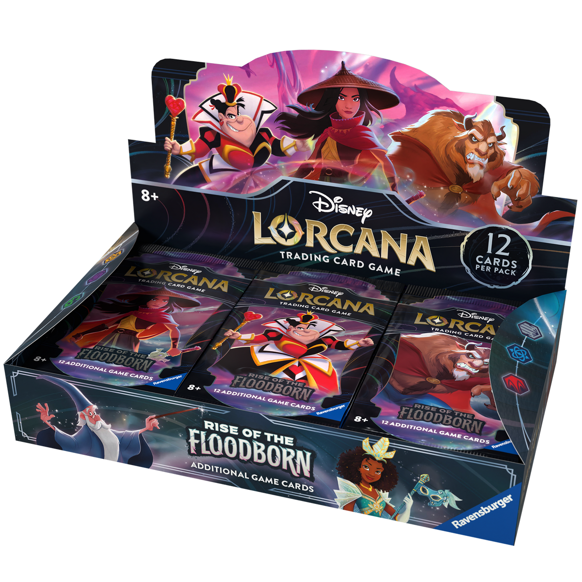 Disney Lorcana TCG: Rise of the Floodborn - Booster Box (24 Booster Packs)