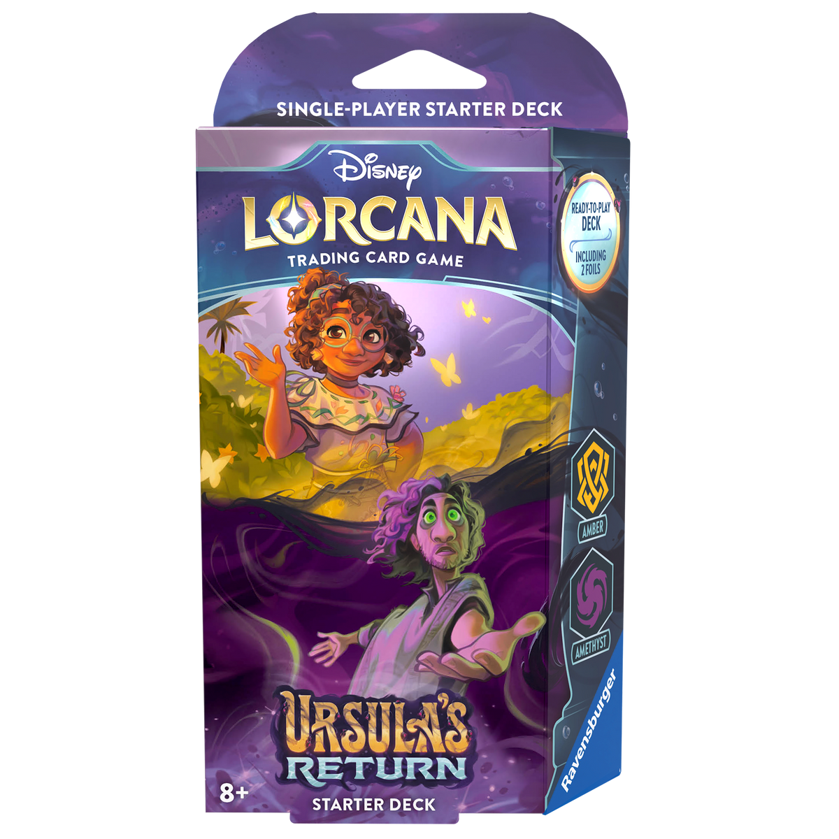 Disney Lorcana TCG: Ursula's Return - Starter Deck (Amber & Amethyst)