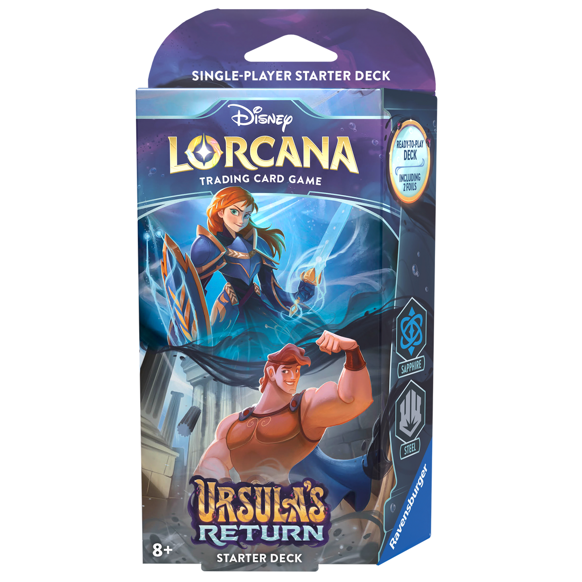 Disney Lorcana TCG: Ursula's Return - Starter Deck (Sapphire & Steel)