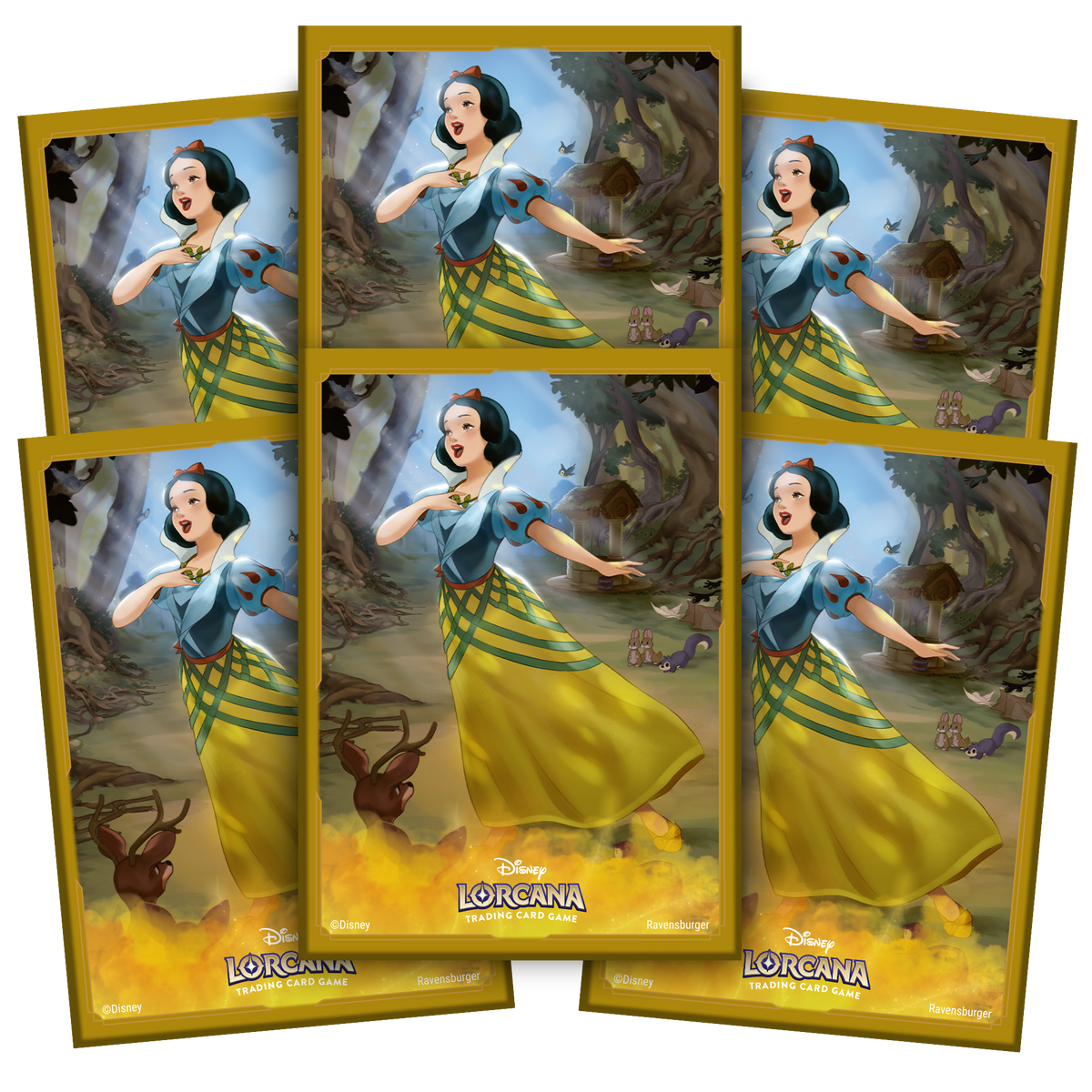 Disney Lorcana TCG: Card Sleeves - Snow White, Well Wisher (Enchanted)