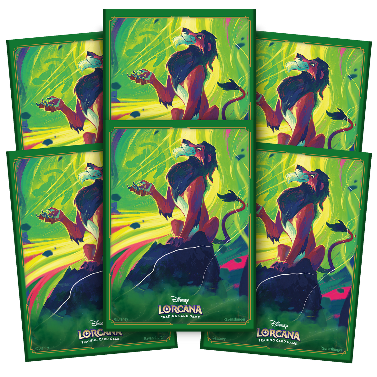 Disney Lorcana TCG: Card Sleeves - Scar, Vengeful Lion (Enchanted)