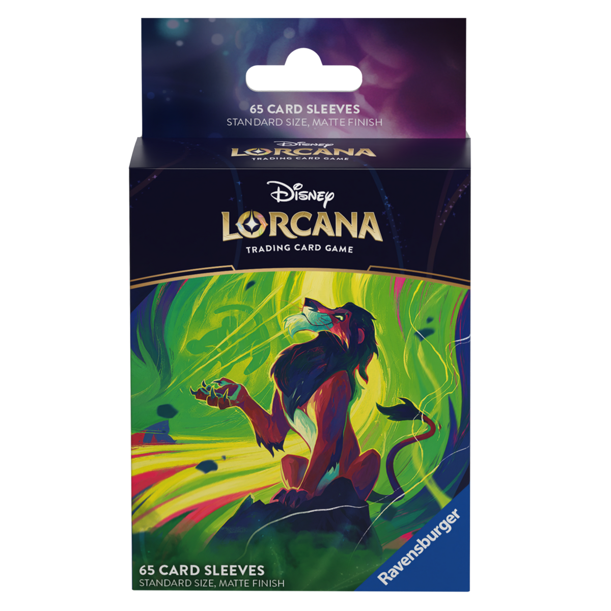 Disney Lorcana TCG: Card Sleeves - Scar, Vengeful Lion (Enchanted)