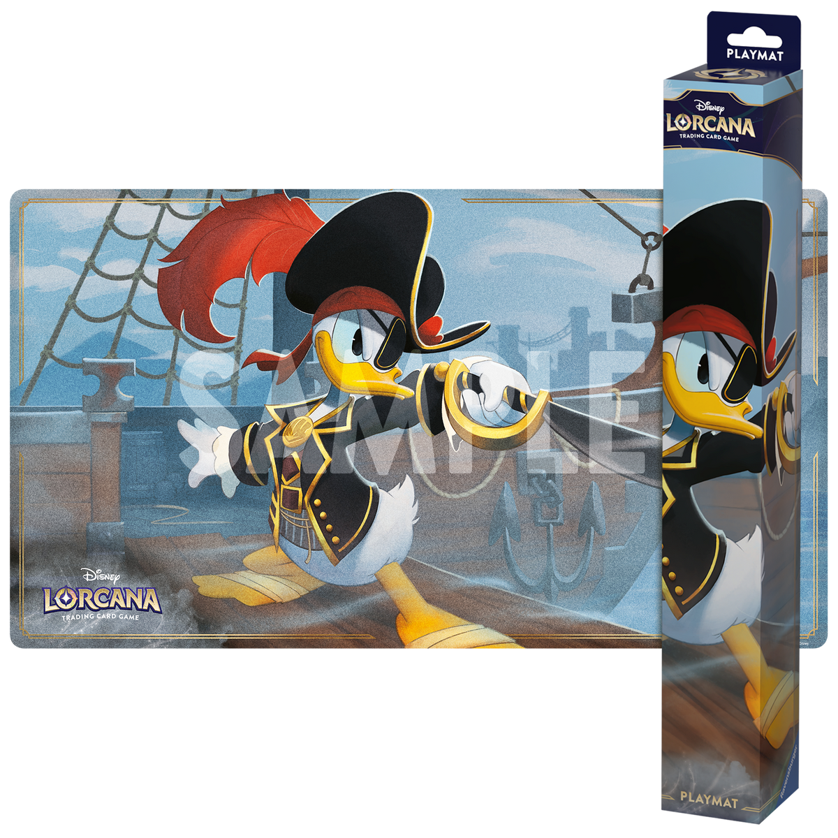 Disney Lorcana TCG: Playmat - Donald Duck, Buccaneer