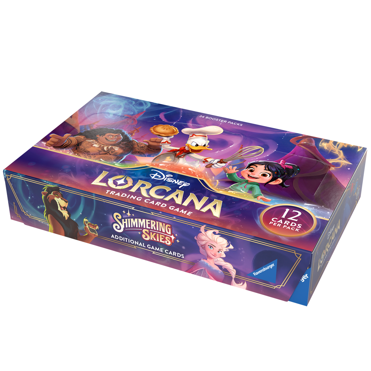 Disney Lorcana TCG: Shimmering Skies - Booster Box (24 Booster Packs)