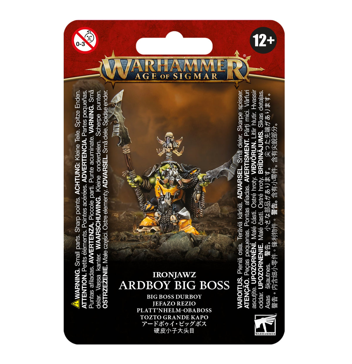 Orruk Warclans - Ardboy Big Boss (Warhammer Age of Sigmar)