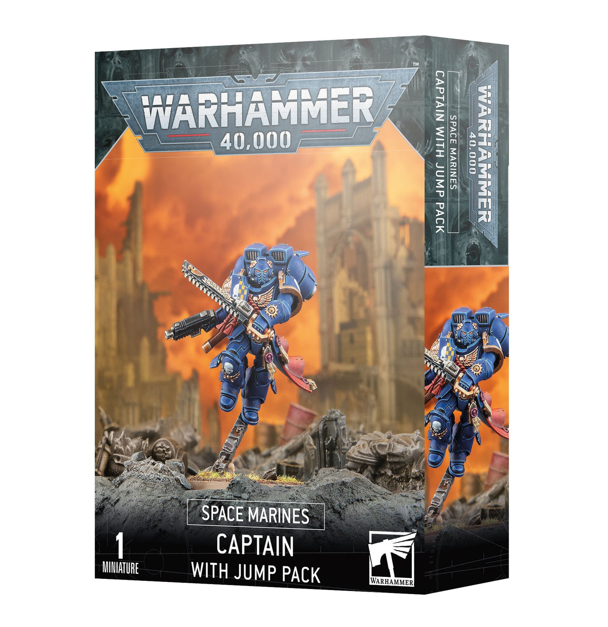 Space Marines - Captain with Jump Pack (Warhammer 40000)