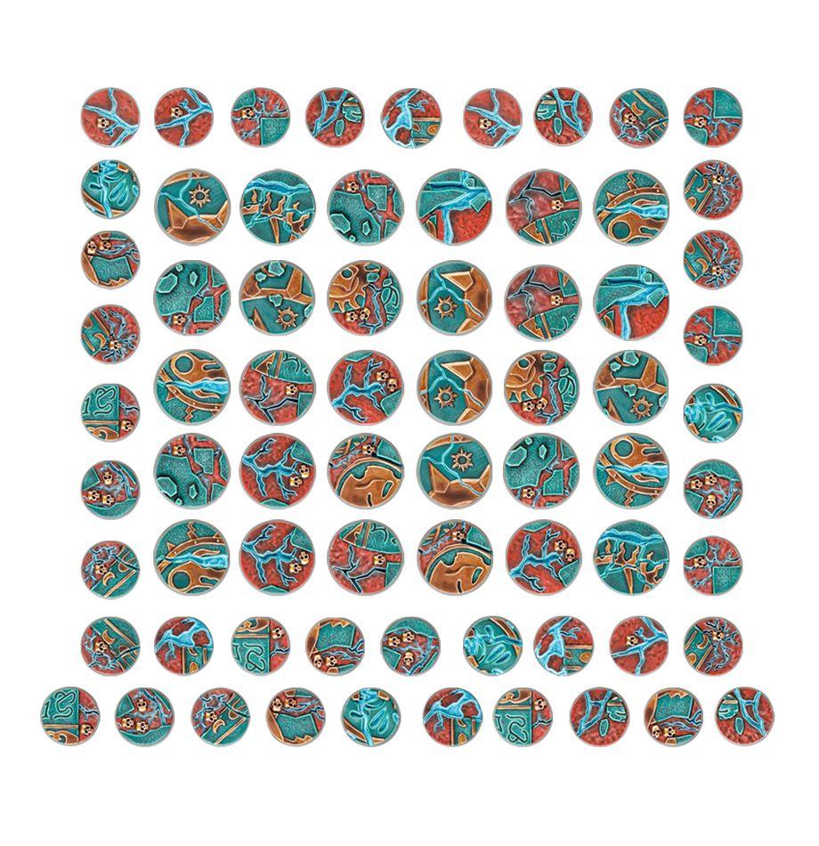Shattered Dominion: 25 & 32mm Round Bases (Warhammer: Age of Sigmar)