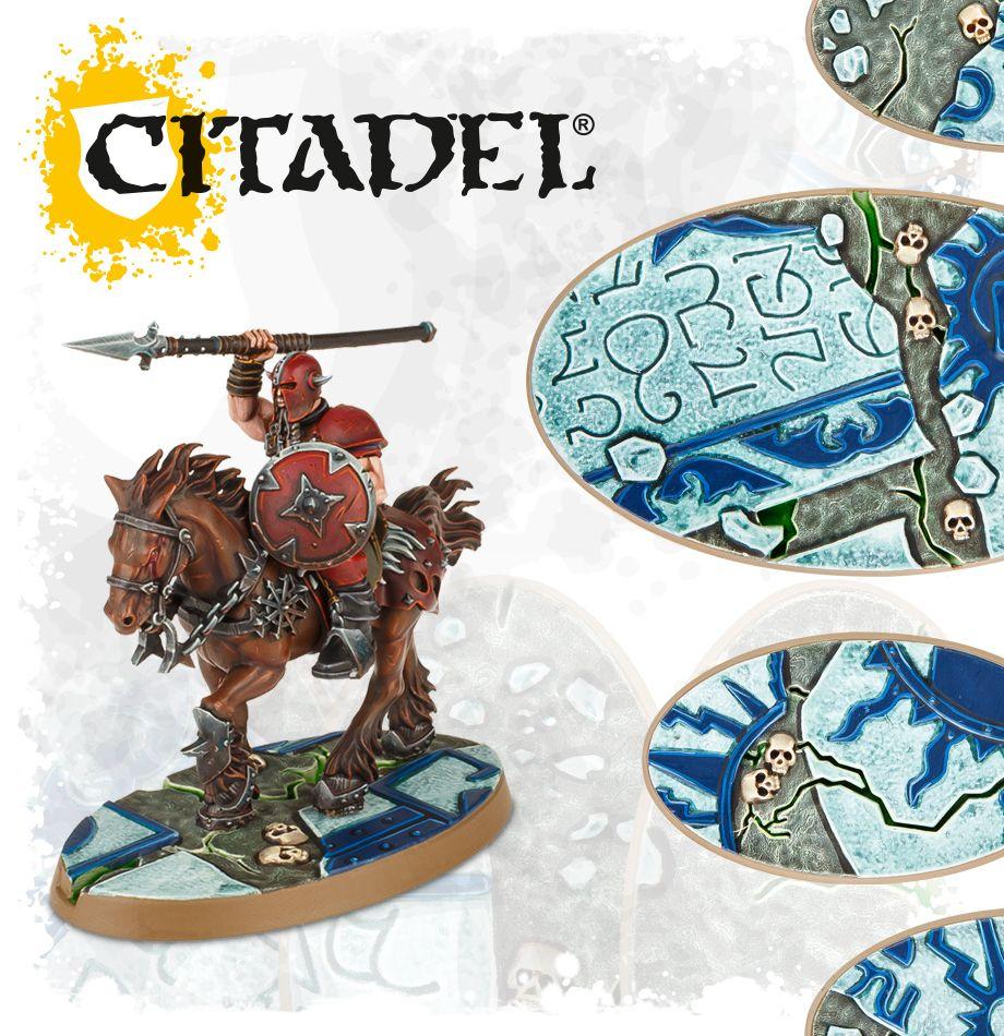 Shattered Dominion: 60 & 90mm Oval Bases (Warhammer Age of Sigmar)