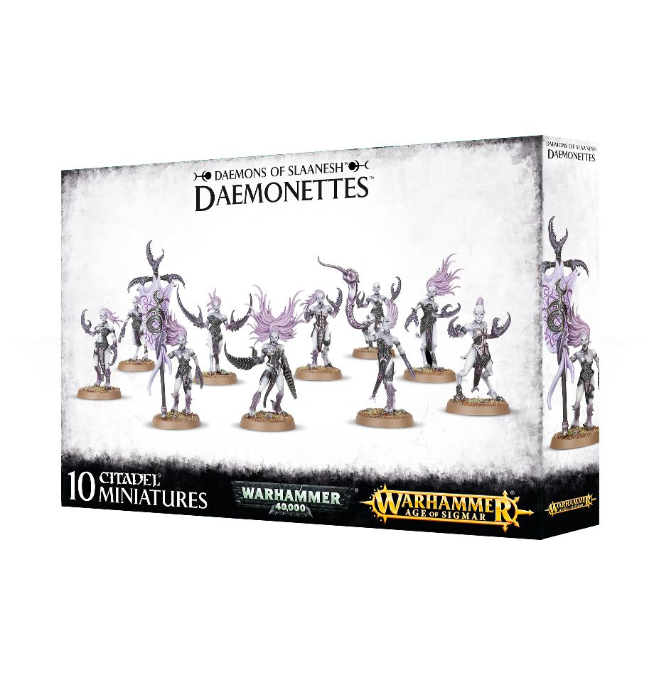 Daemons of Slaanesh - Daemonettes (Warhammer 40K / Age of Sigmar)