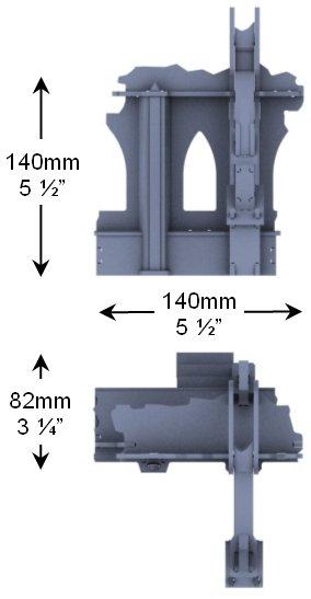 Miniature Scenery - Imperial Ruins Straight