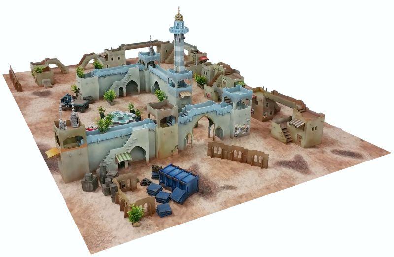 Miniature Scenery - Oasis Medium Walls X2