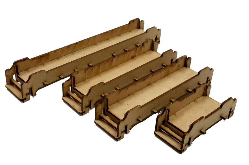 Miniature Scenery - Oasis Bridges Mixed X4