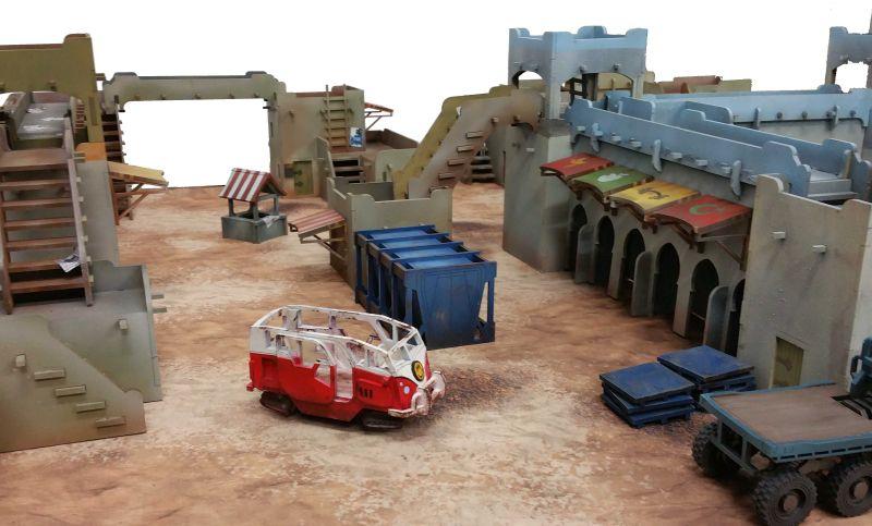 Miniature Scenery - Oasis Medium Walls X2