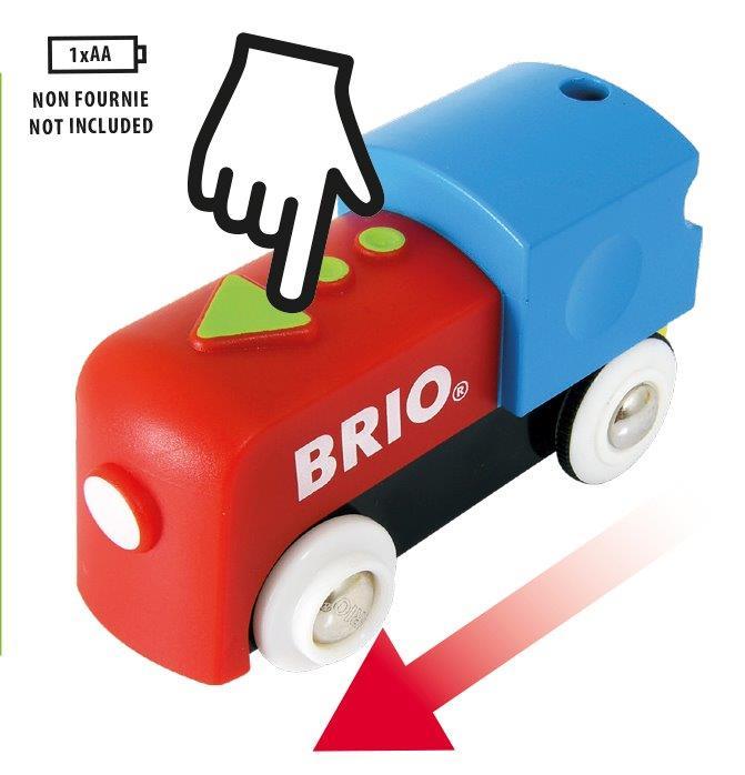 Brio - My First Railway Battery Train Set 25 pcs