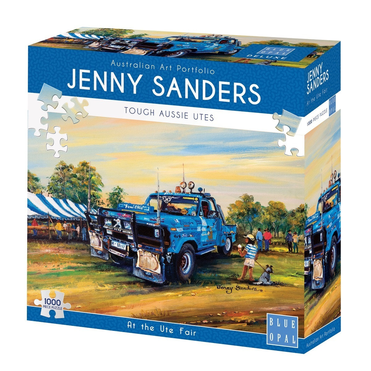 Jenny Sanders: At the Ute Fair 1000pc (Blue Opal Puzzle)