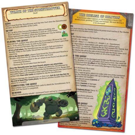 Castle Panic: Crowns & Quests Deluxe (Expansion)