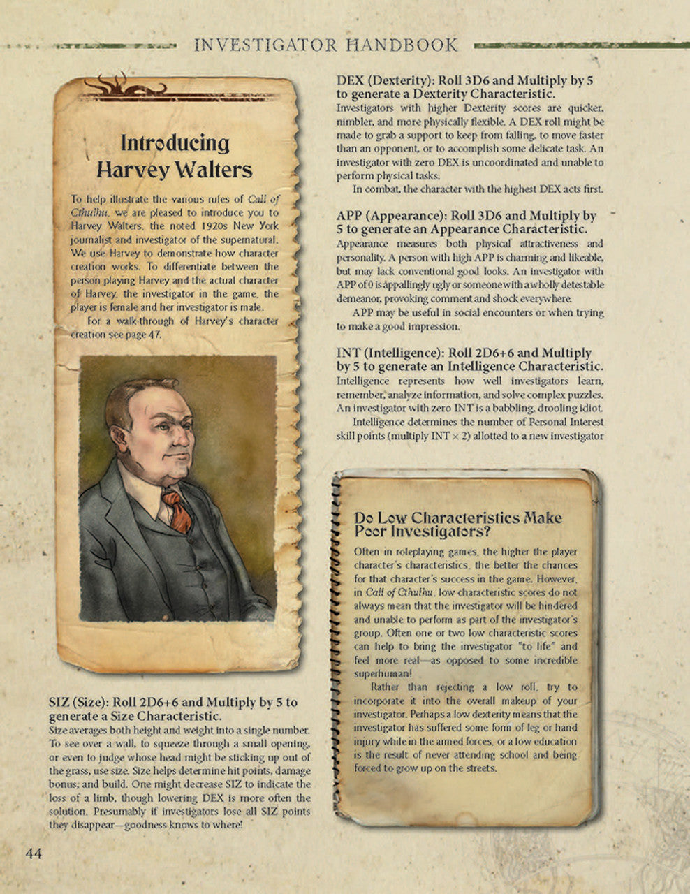 Call of Cthulhu: Investigator Handbook