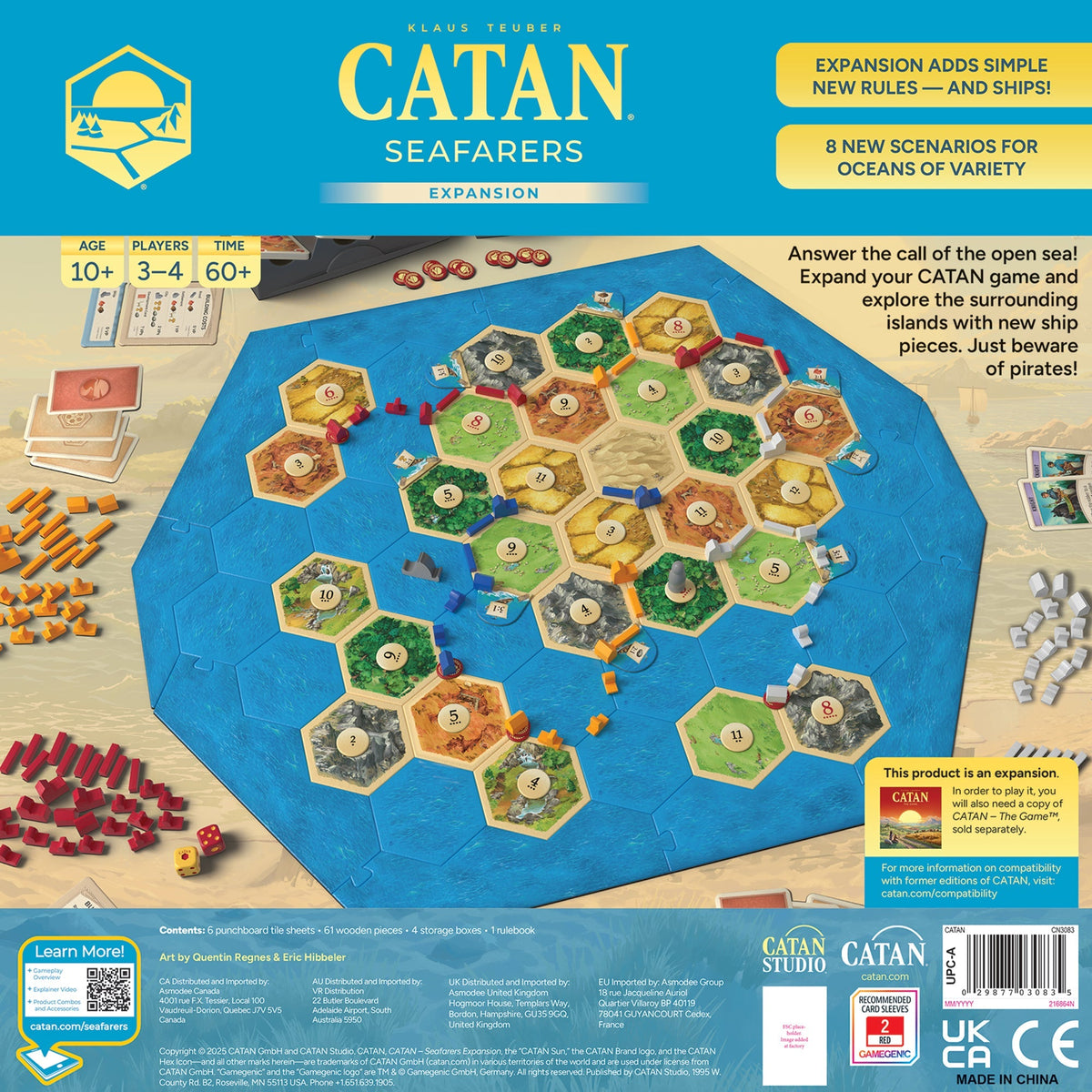 CATAN Seafarers Expansion (6th Edition)